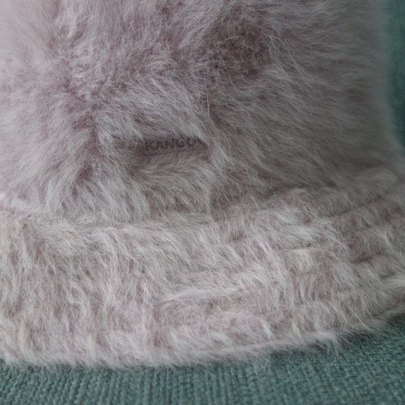 Kangol Pink Furgura with Tweed Bucket Hat Size Medium - Picture 6 of 14